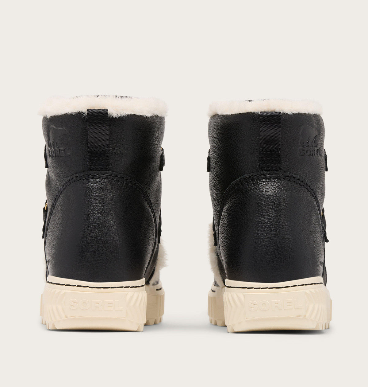 Bottes D’Hiver Imperméables Ona Ave™ Alpine - Black & Chalk - Femme