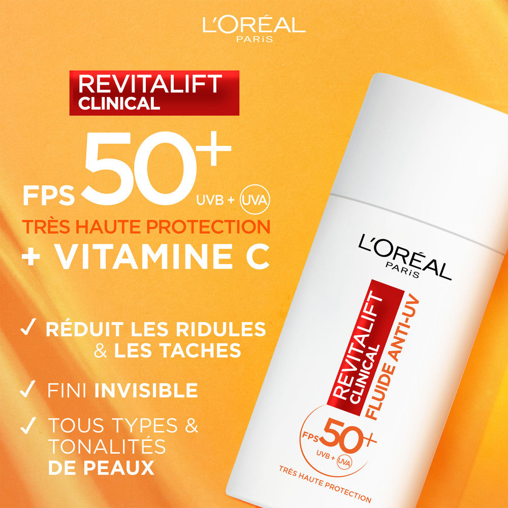Revitalift Clinical Fluide Anti-Uv Fps 50+ Vitamine C