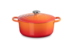 Cocotte Redonda Signature - Hierro Fundido Esmaltado - 26 cm - Volcánico