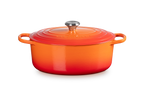 Cocotte Redonda Signature - Hierro Fundido Esmaltado - 26 cm - Volcánico