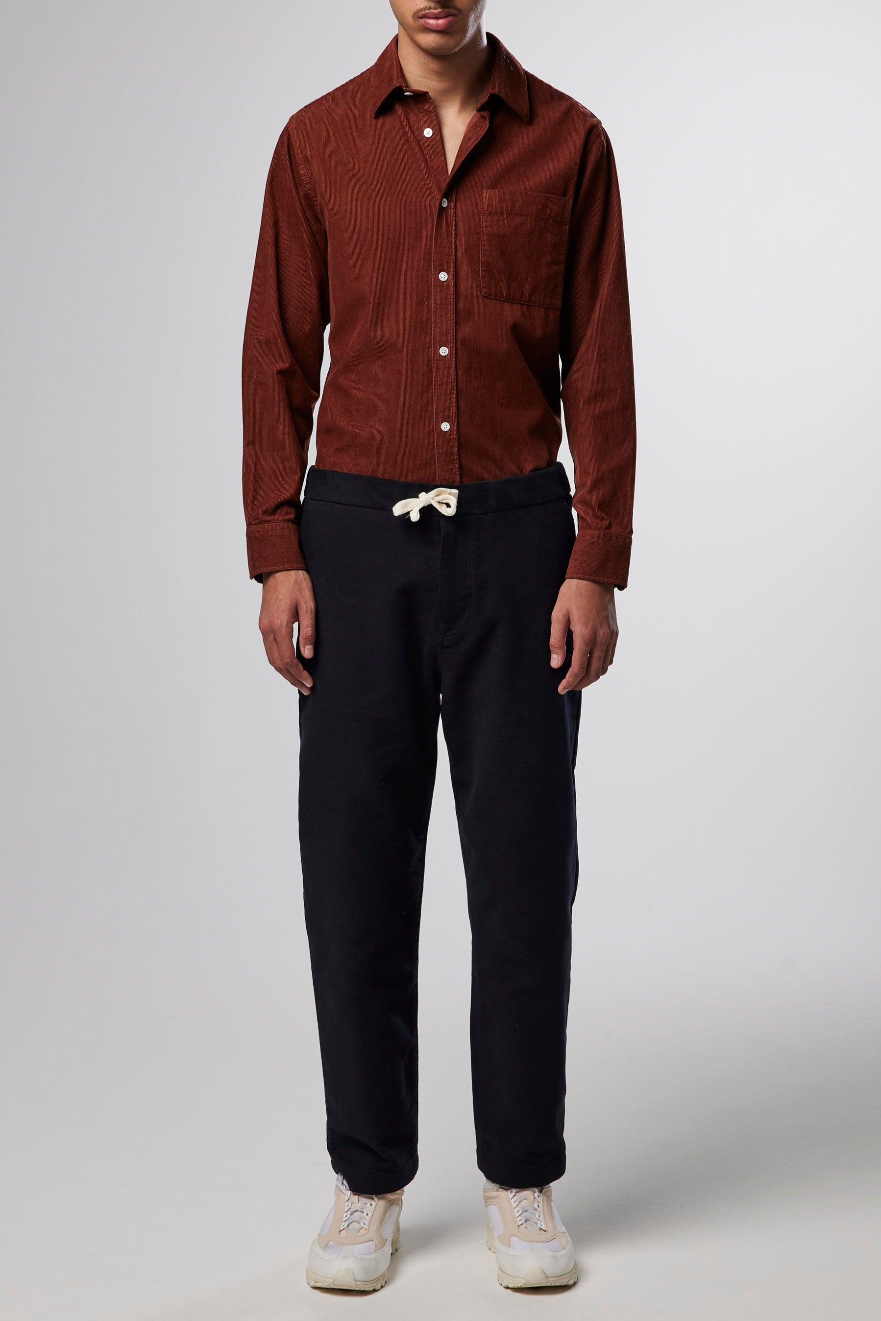 Keith Trousers - Navy Blue