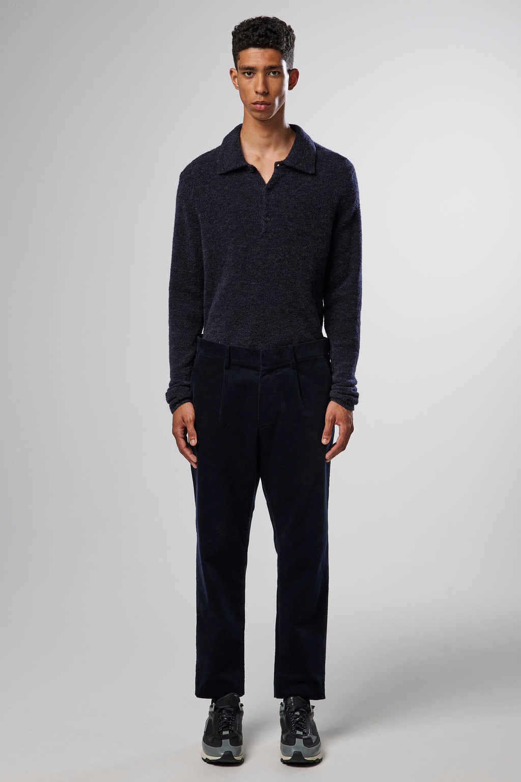 Bill Trousers - Navy Blue