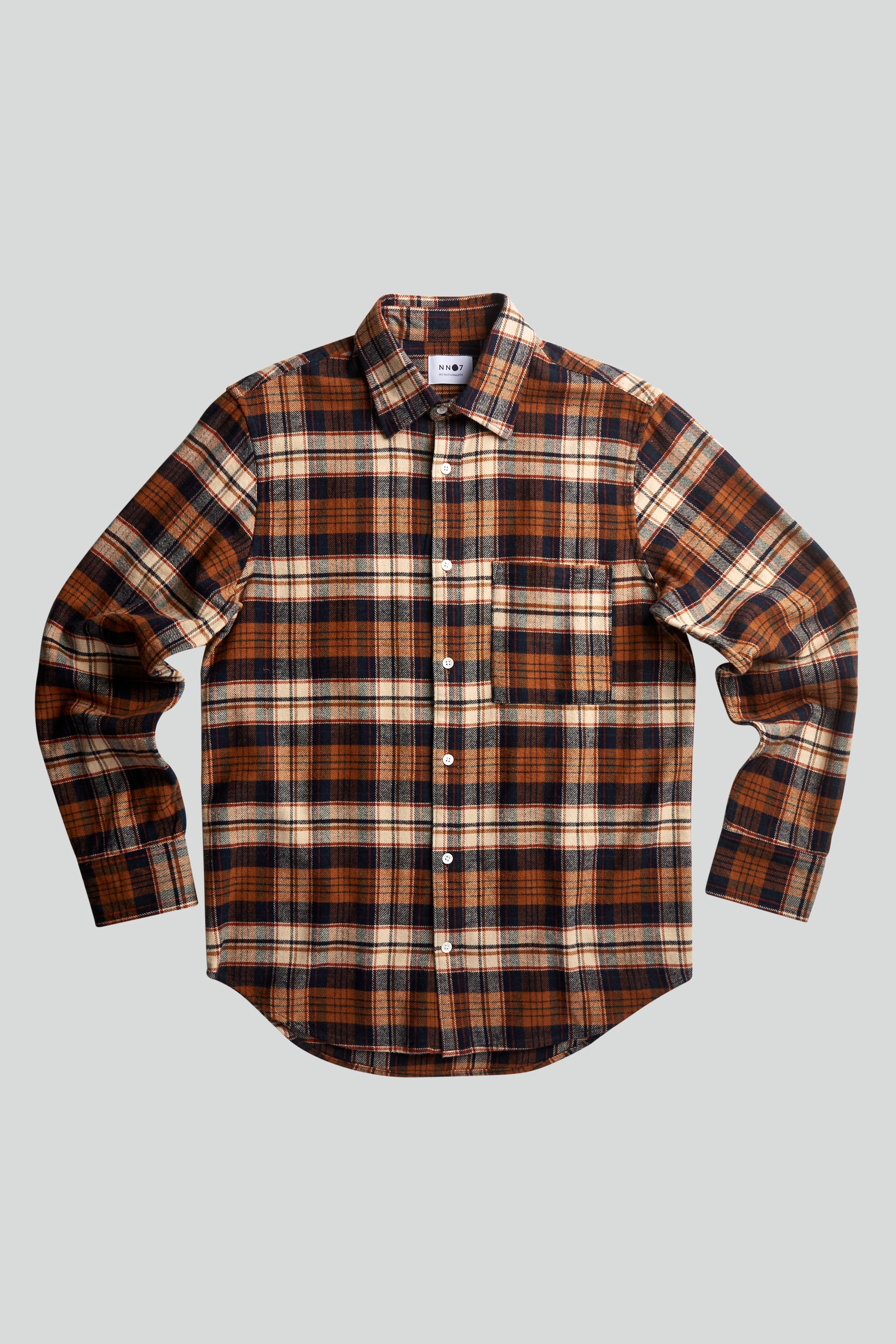 New Arne Shirt - Brown Check