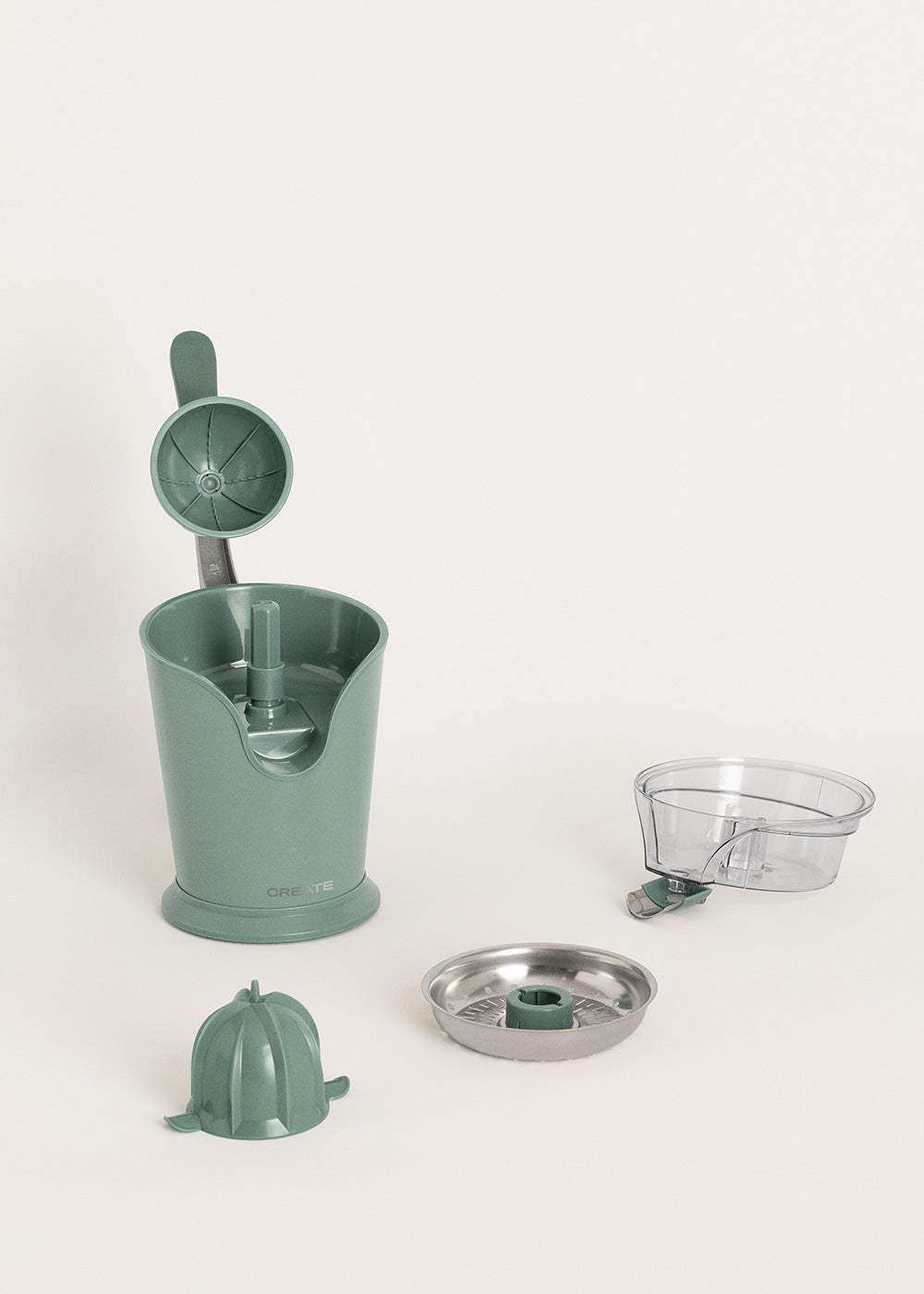 Juicer Press - Exprimidor eléctrico - 100 W - Verde salvia