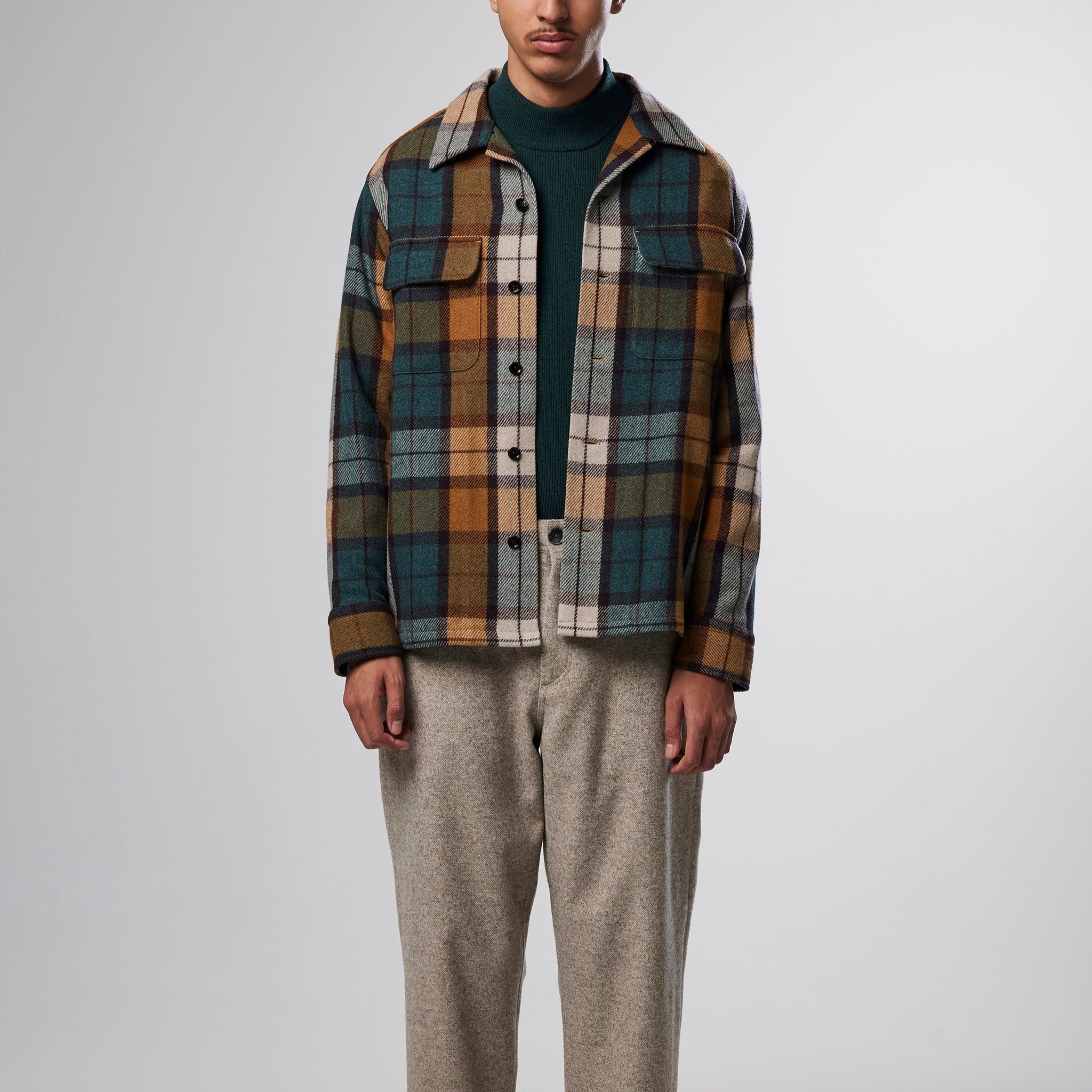Daniel - Moss Check Shirt