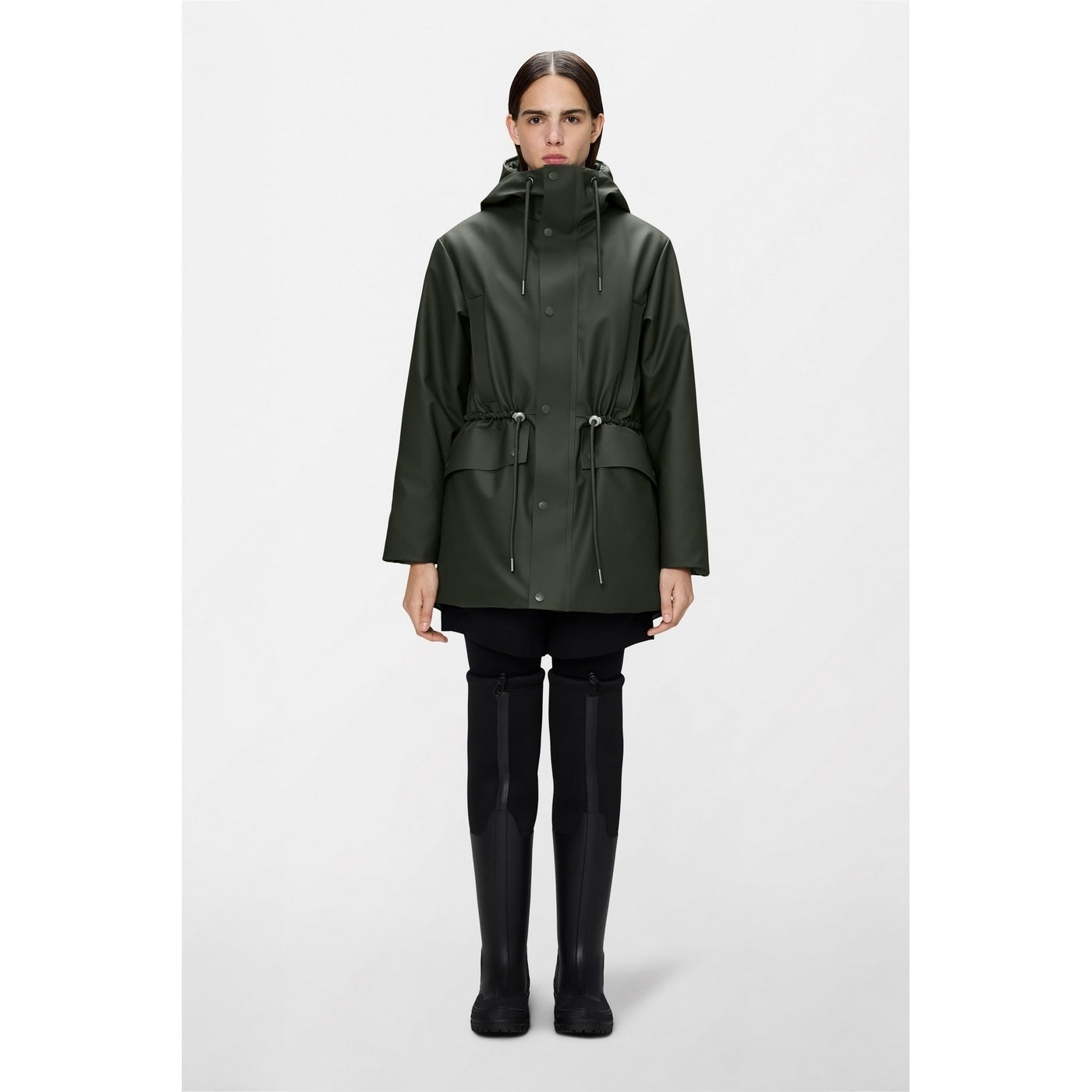 Parka Nome String W W3T3 verde - Mujer