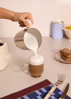 Milk Frother Retro - Milk Frother & Milk Heater with Removable Jug - Off-White