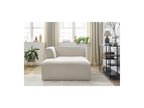 Chaise longue para sofá modular MEGEVE - Tela jaspeada - Esquina izquierda