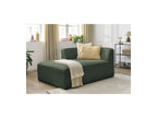 Chaise longue para sofá modular MEGEVE - Tela jaspeada - Esquina izquierda