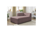 Chaise longue para sofá modular MEGEVE - Tela jaspeada - Esquina izquierda