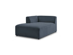 Chaise longue para sofá modular MEGEVE - Tela jaspeada - Esquina izquierda