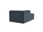 Chaise longue para sofá modular MEGEVE - Tela jaspeada - Esquina izquierda