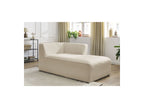 Chaise longue para sofá modular Megeve - Tejido bouclé - Esquina derecha
