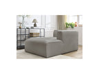 Chaise longue para sofá modular Megeve - Tejido bouclé - Esquina derecha