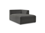 Chaise longue para sofá modular Megeve - Tejido bouclé - Esquina derecha