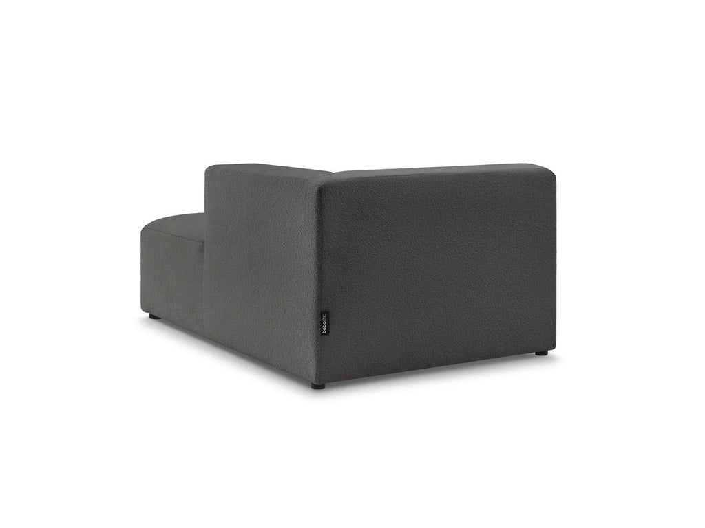 Chaise longue para sofá modular Megeve - Tejido bouclé - Esquina derecha