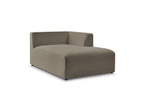 Chaise longue para sofá modular Megeve - Tejido bouclé - Esquina derecha