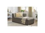 Chaise longue para sofá modular Megeve - Tejido bouclé - Esquina derecha