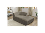 Chaise longue para sofá modular Megeve - Tejido bouclé - Esquina derecha