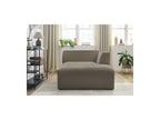 Chaise longue para sofá modular Megeve - Tejido bouclé - Esquina derecha