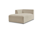 Chaise Longue for MEGEVE Modular Sofa - Bouclé Fabric - Left Corner
