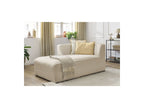 Chaise Longue for MEGEVE Modular Sofa - Bouclé Fabric - Left Corner