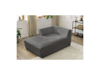 Chaise Longue for MEGEVE Modular Sofa - Bouclé Fabric - Left Corner