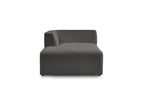 Chaise Longue for MEGEVE Modular Sofa - Bouclé Fabric - Left Corner