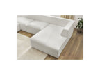 Fixed Panoramic Sofa - Megeve - Bouclé Fabric - Right-Hand Corner