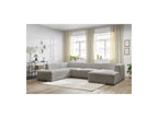 Fixed Panoramic Sofa - Megeve - Bouclé Fabric - Right-Hand Corner