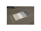 Fixed Panoramic Sofa - Megeve - Bouclé Fabric - Right-Hand Corner