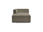 Chaise Longue for MEGEVE Modular Sofa - Bouclé Fabric - Left Corner