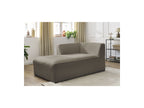 Chaise Longue for MEGEVE Modular Sofa - Bouclé Fabric - Left Corner