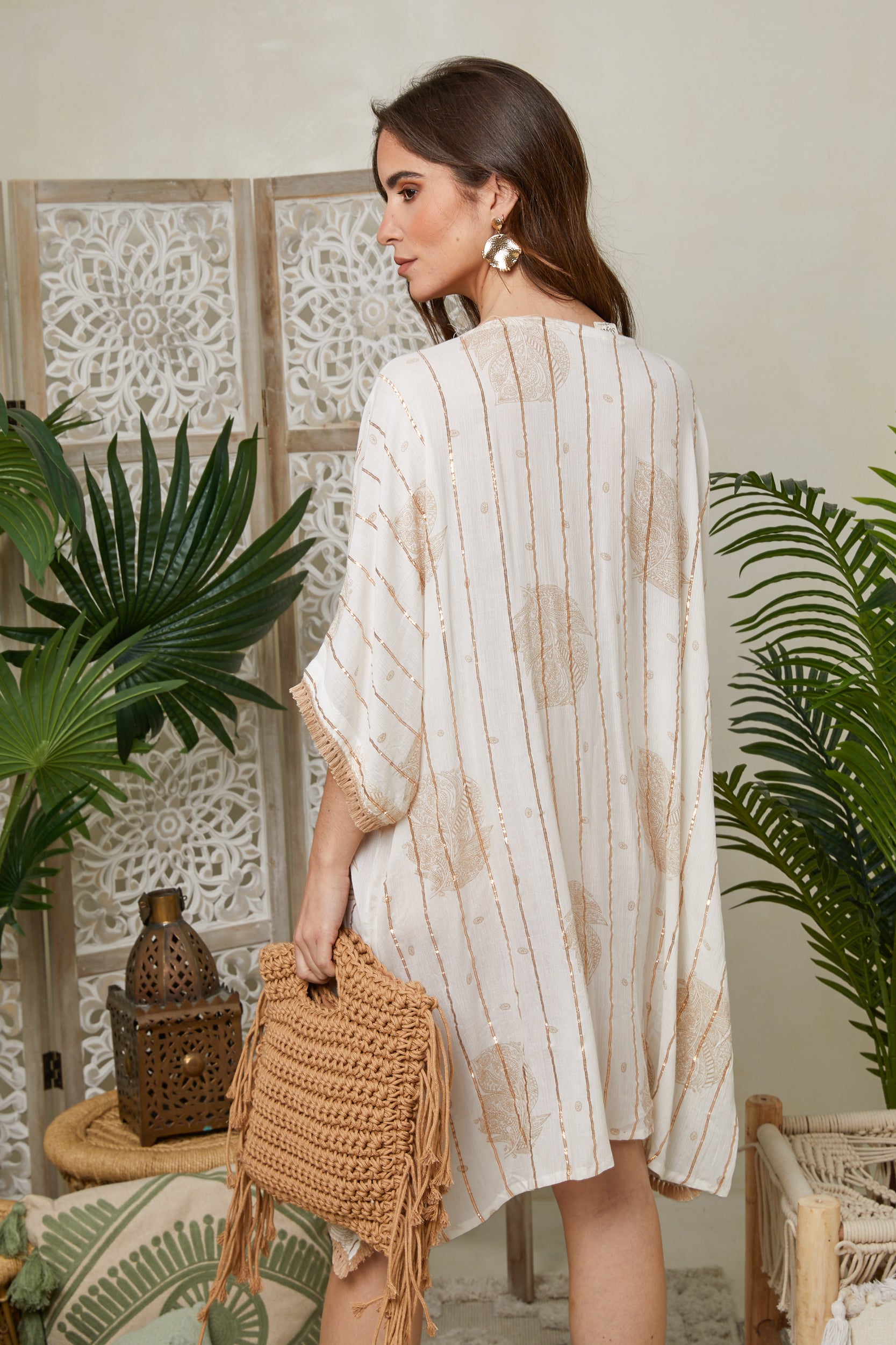 Vestido - Beige