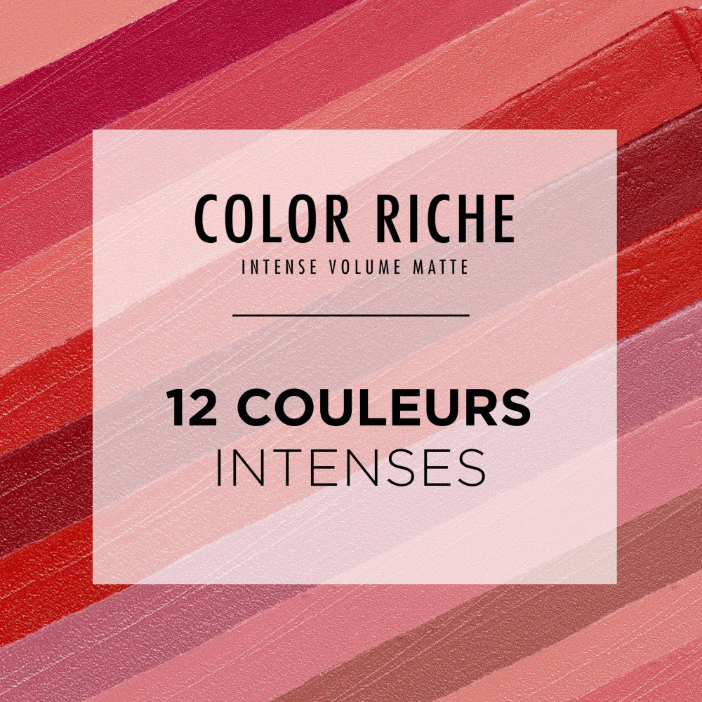 Color Riche Barra de labios mate volumen intenso 633 Le Rosy Confident
