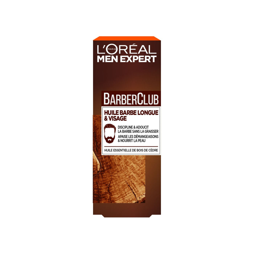L'Oréal Men Expert Barber Club Huile Barbe Longue & Visage