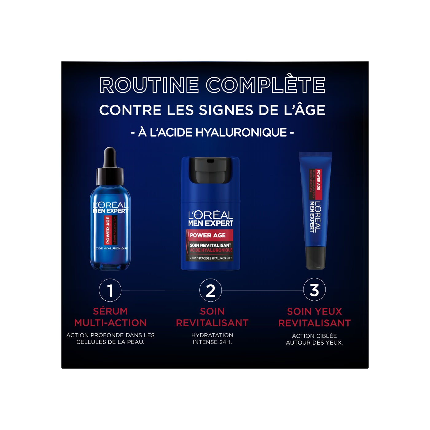 L'Oréal Men Expert Power Age Soin Revitalisant Acide Hyaluronique