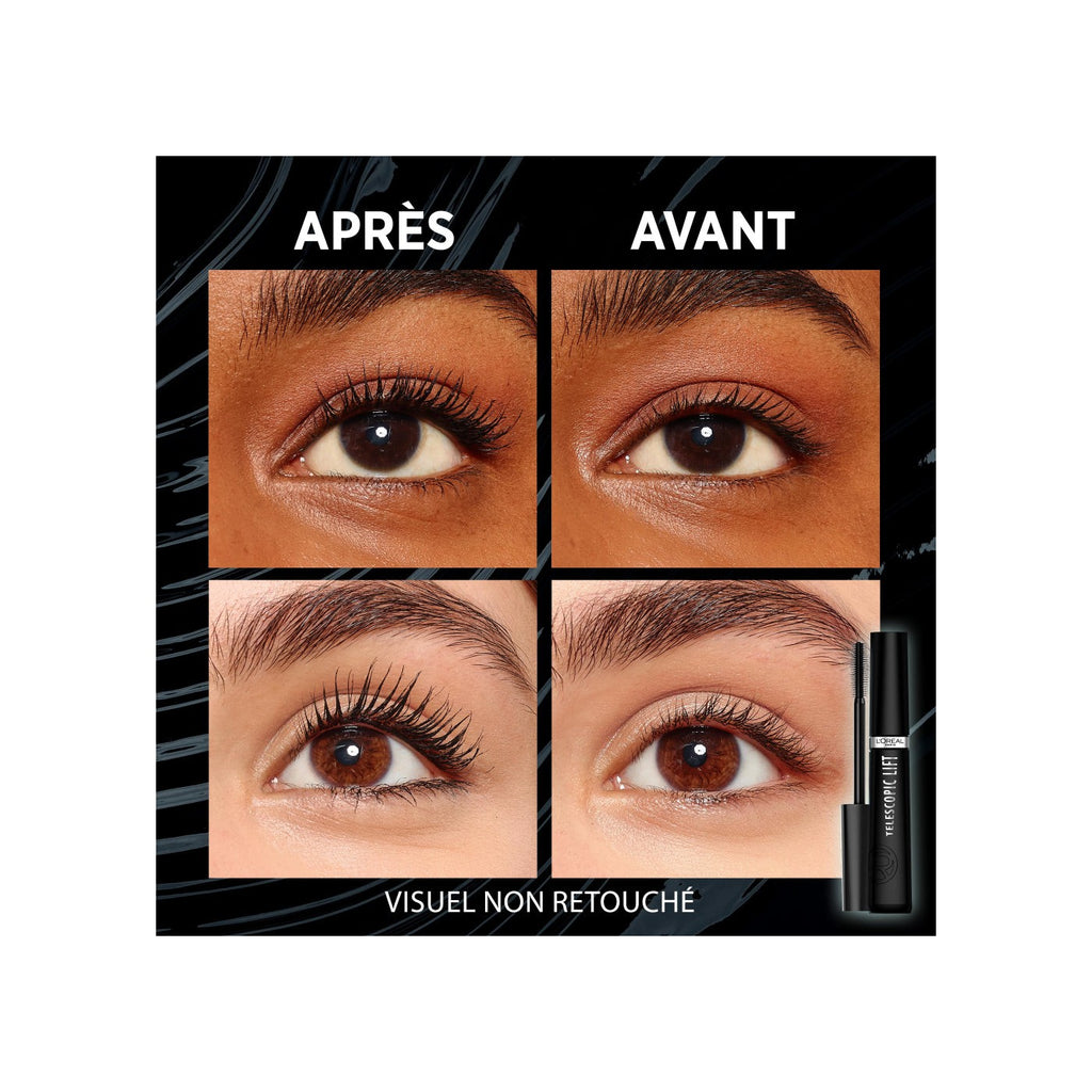 Telescopic Lift Mascara Duo Kit Black + Infallible 36H Grip Liner