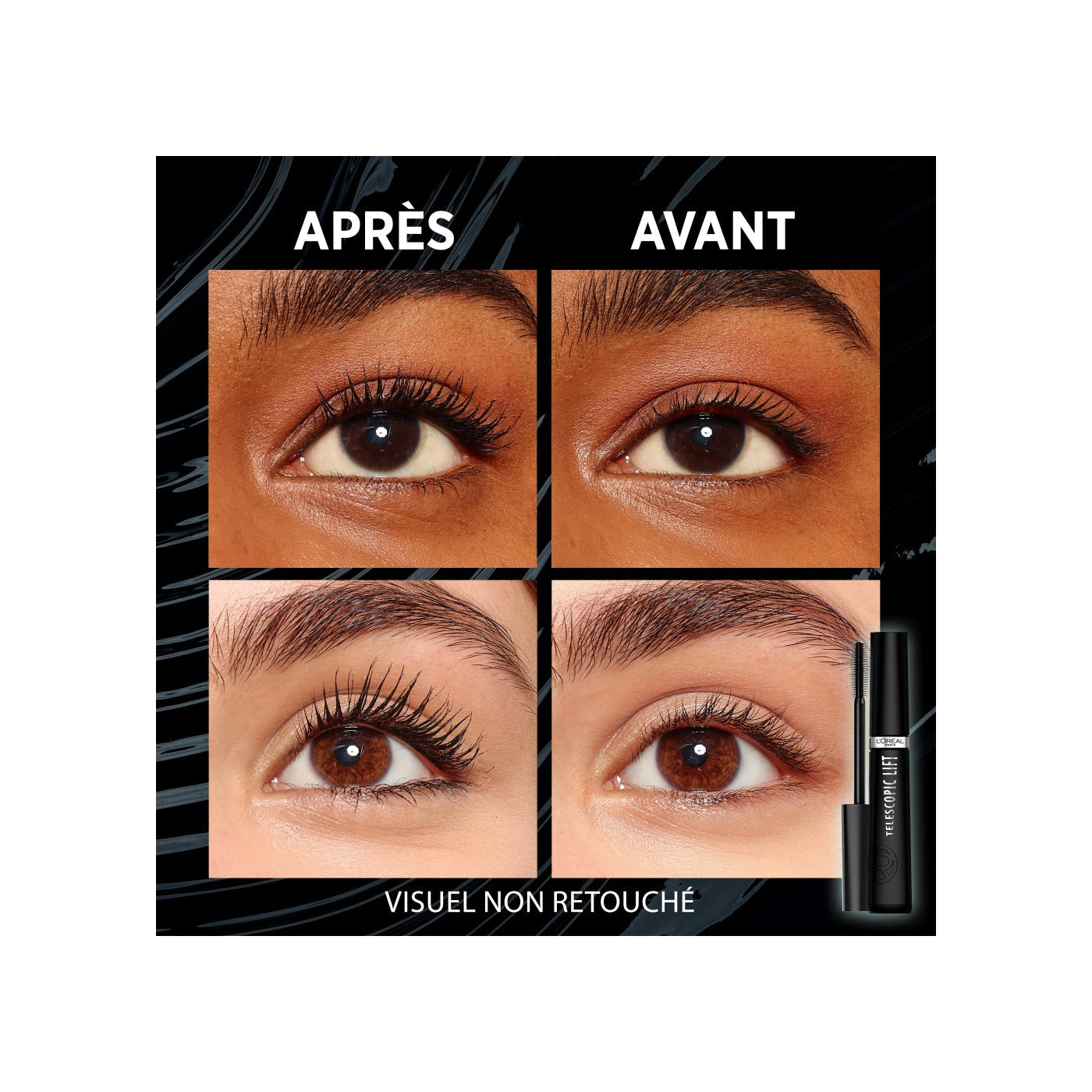 Telescopic Lift Mascara Duo Kit Black + Infallible 36H Grip Liner