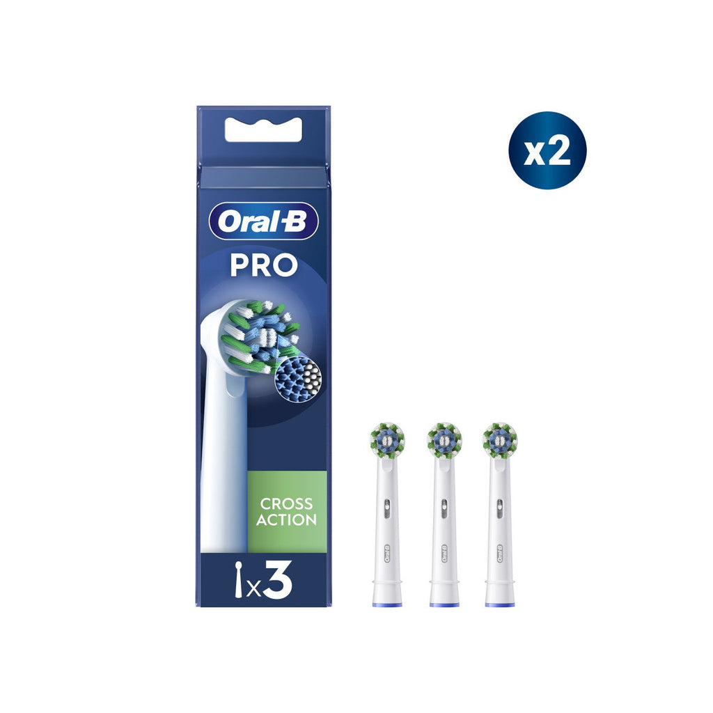 Oral-B Pro Cross Action - 6 Brush Heads