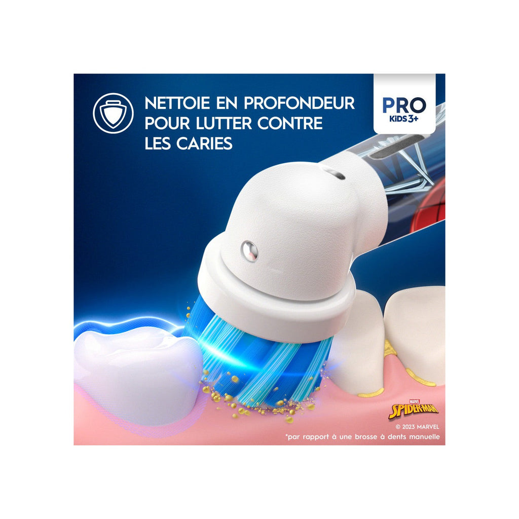 Oral-B Pro Kids Electric Toothbrush - Spider-Man