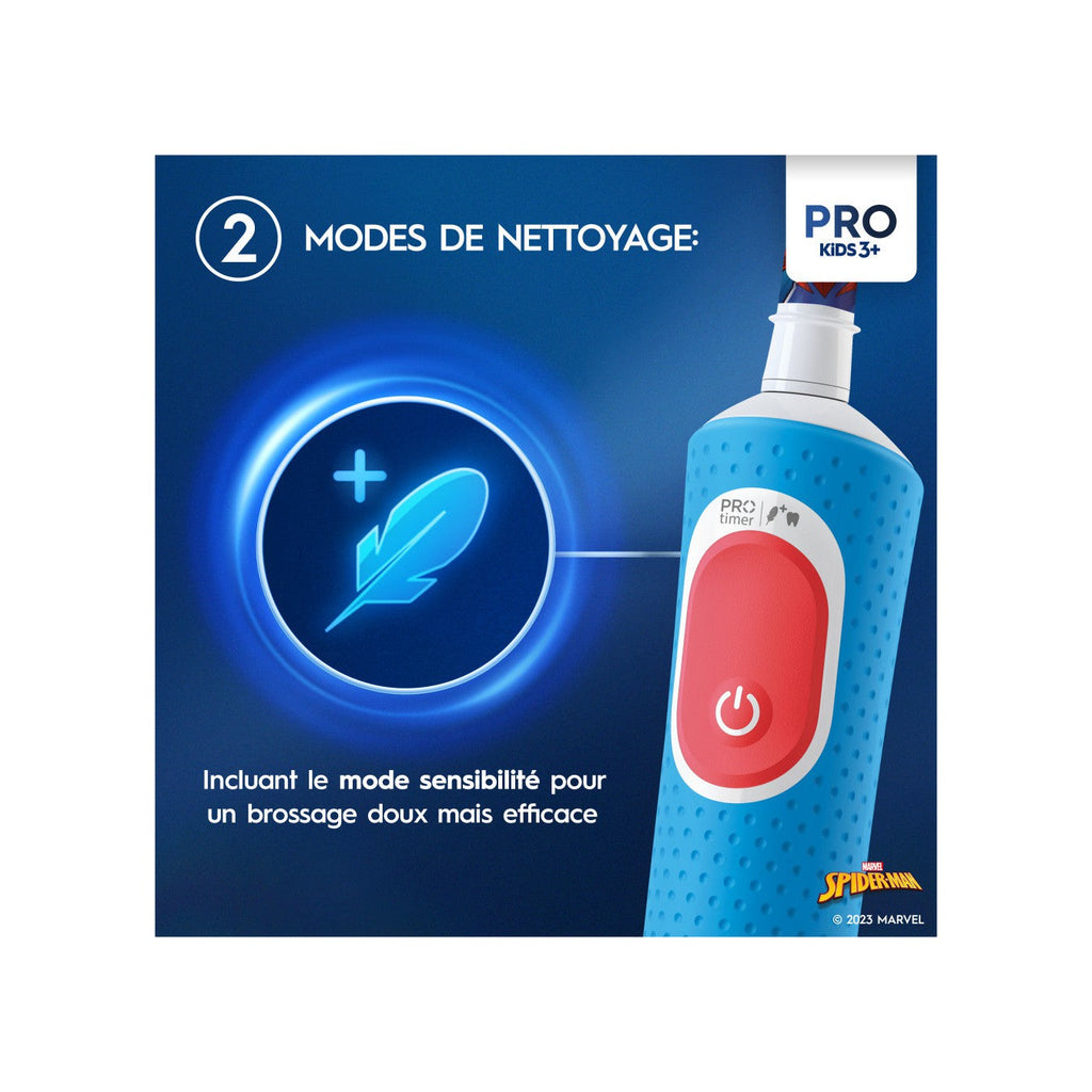 Oral-B Pro Kids Electric Toothbrush - Spider-Man