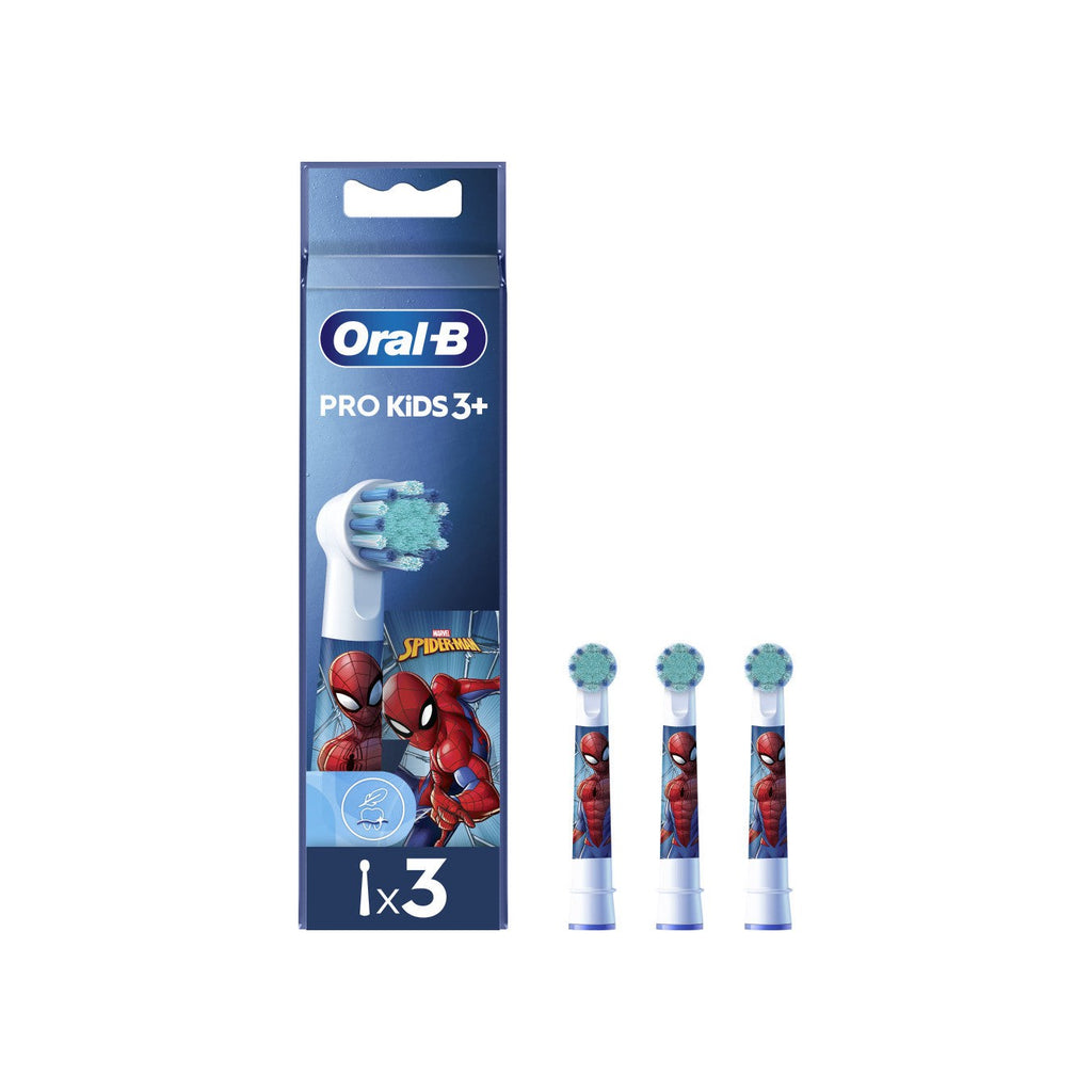 Oral-B Pro Kids Brush Heads Spider-Man - 3 Brush Heads