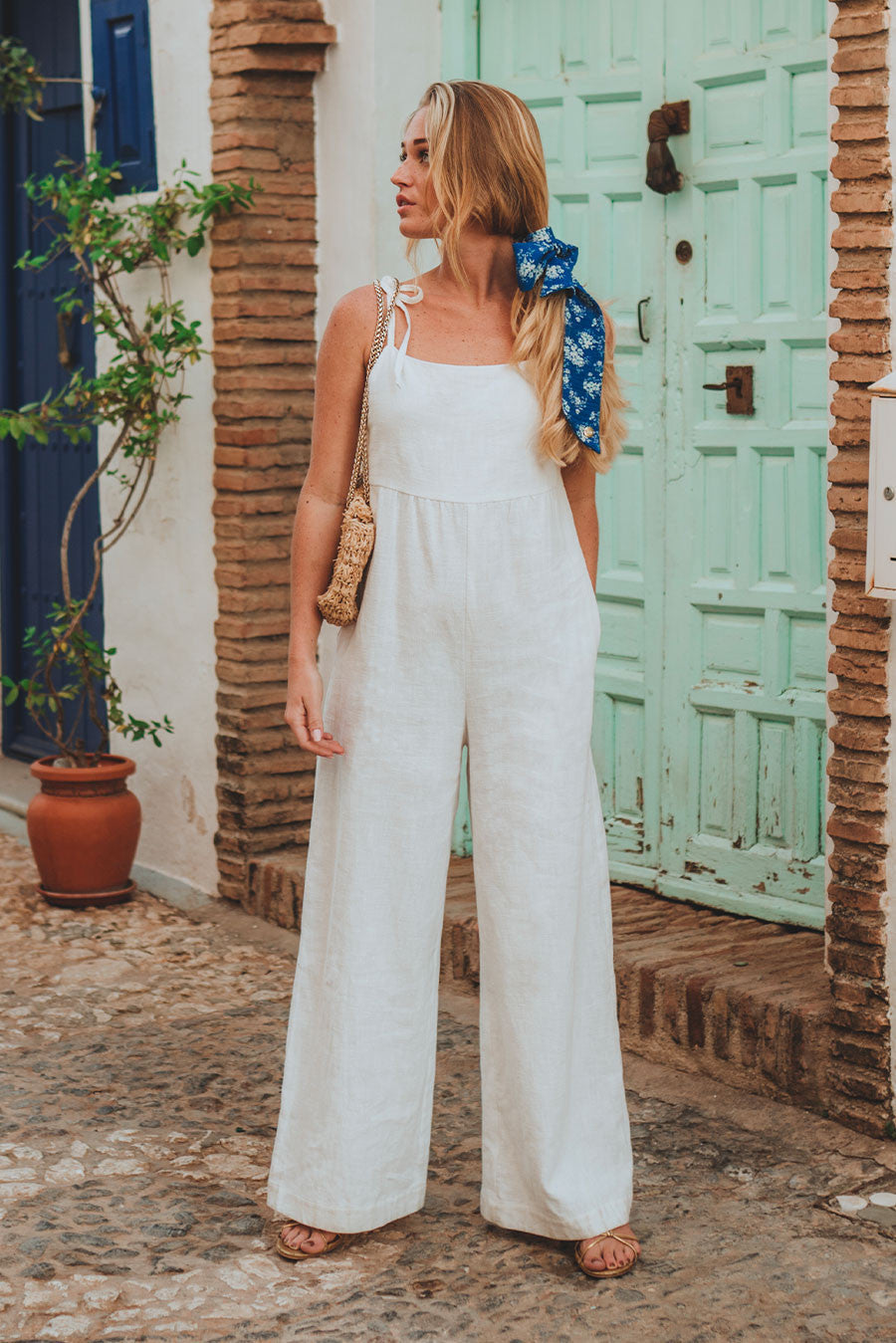 Mono Inti Lino Blanco