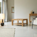 Eve – Quadratischer Couchtisch – Teak – Natur