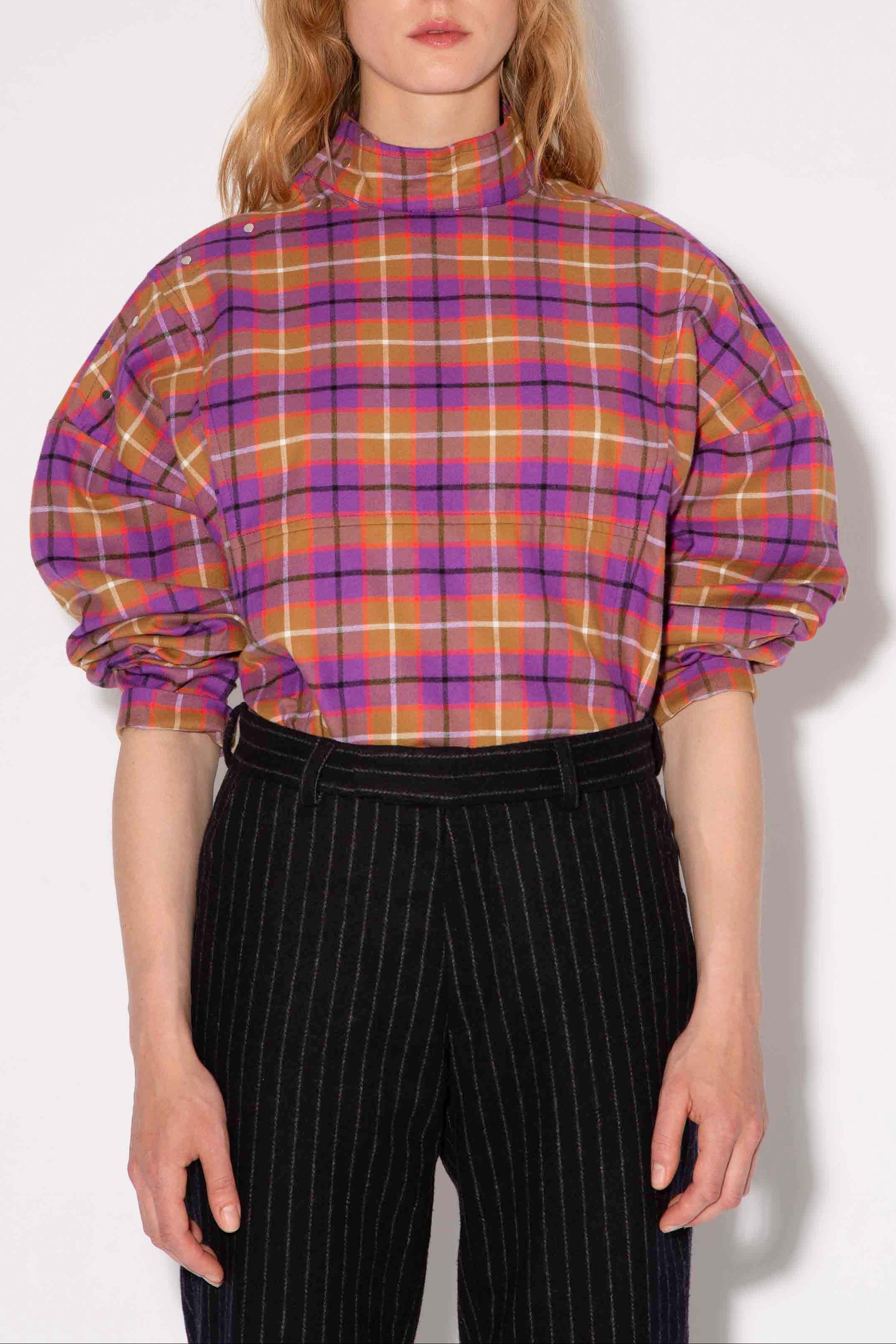 HECTOR BOYS CHECK BLOUSE