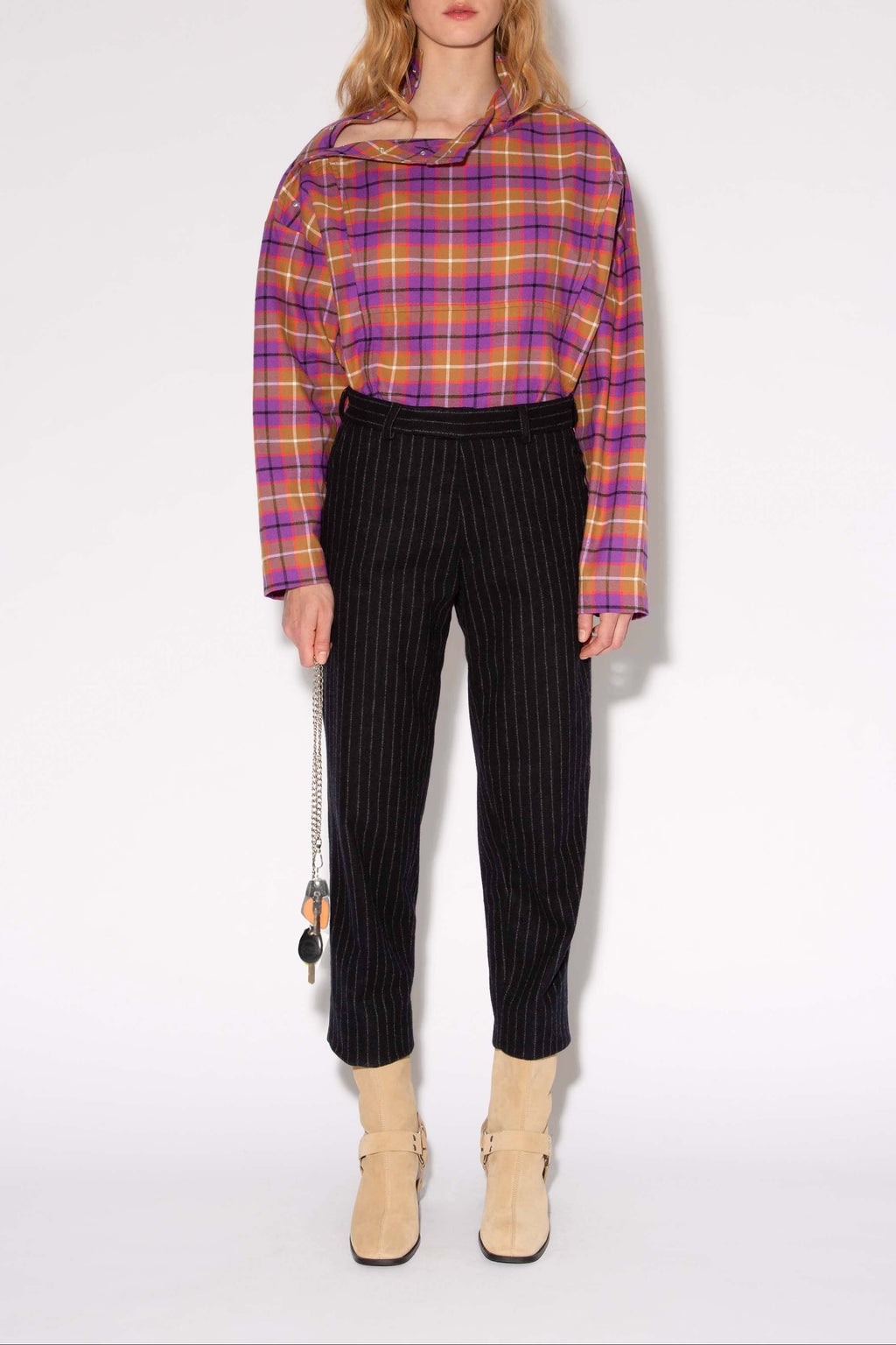 HECTOR BOYS CHECK BLOUSE