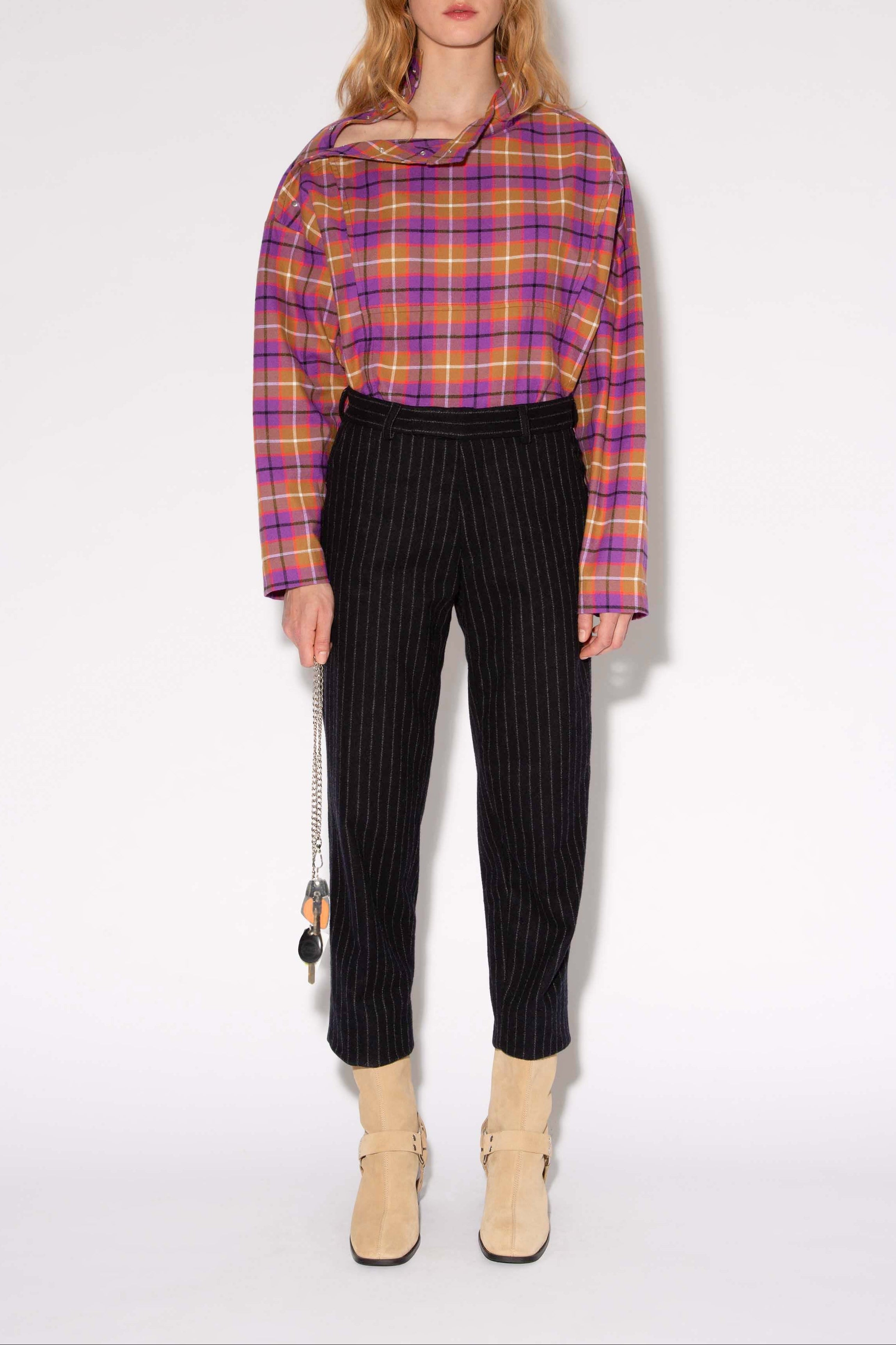 HECTOR BOYS CHECK BLOUSE