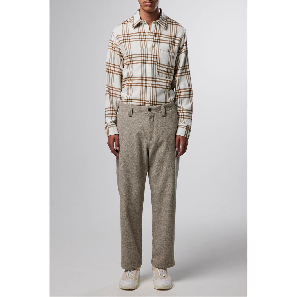 Garret Trousers - Khaki Melange