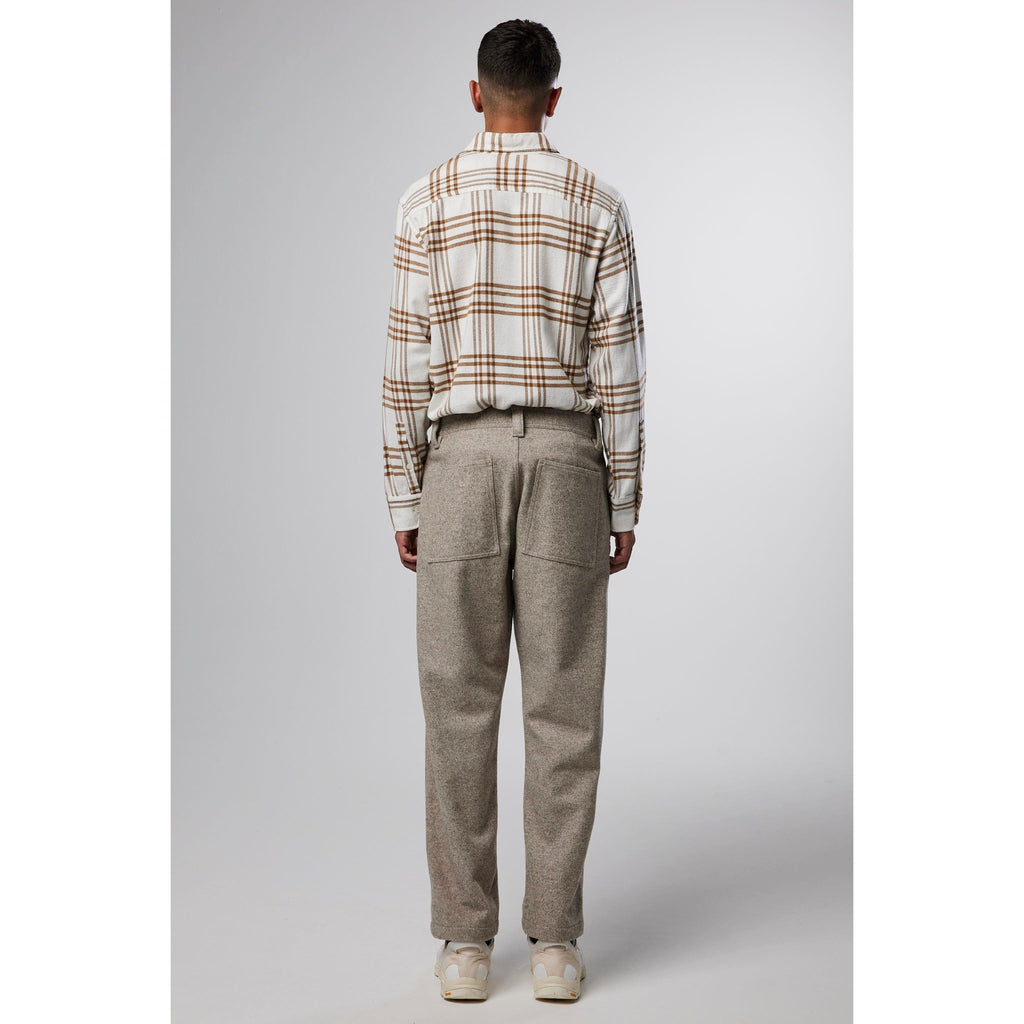 Garret Trousers - Khaki Melange